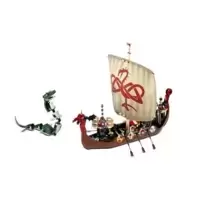 Viking Ship challenges the Midgard Serpent