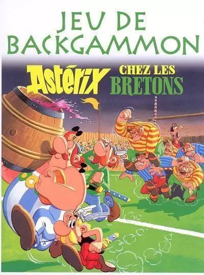 Edition Atlas - Boîtes de Jeux Astérix - Jeu de Backgammon - Astérix chez les Bretons
