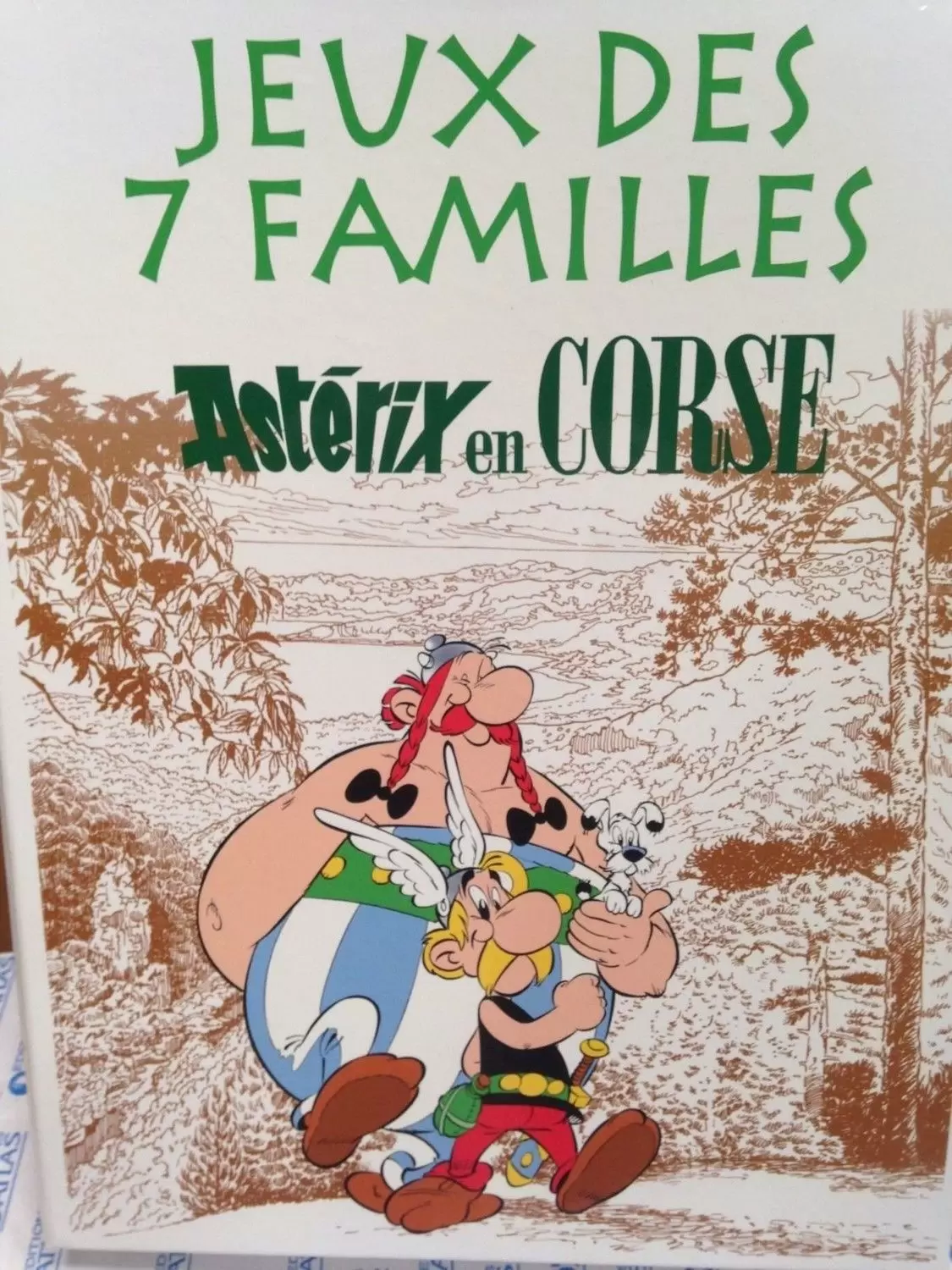 Edition Atlas - Boîtes de Jeux Astérix - Jeux des 7 Familles - Astérix en Corse