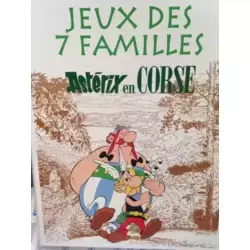 Jeux des 7 Familles - Astérix en Corse
