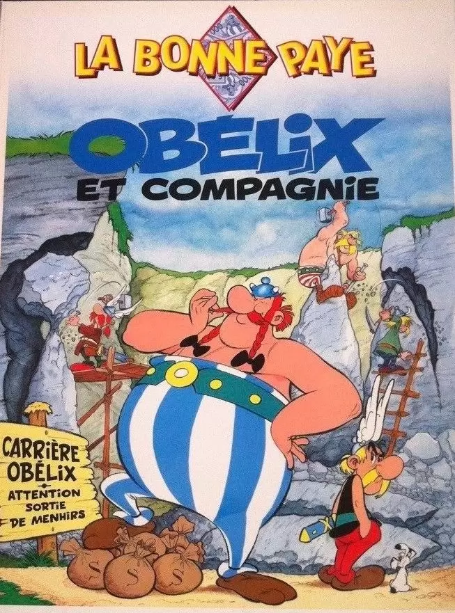 Edition Atlas - Boîtes de Jeux Astérix - La Bonne Paye - Obélix et Compagnie