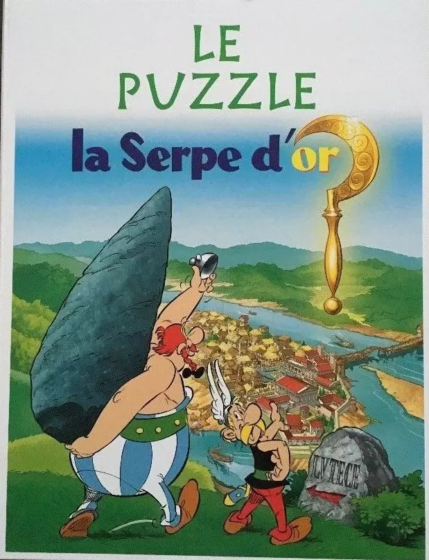 Edition Atlas - Boîtes de Jeux Astérix - Le Puzzle - La Serpe d\'Or