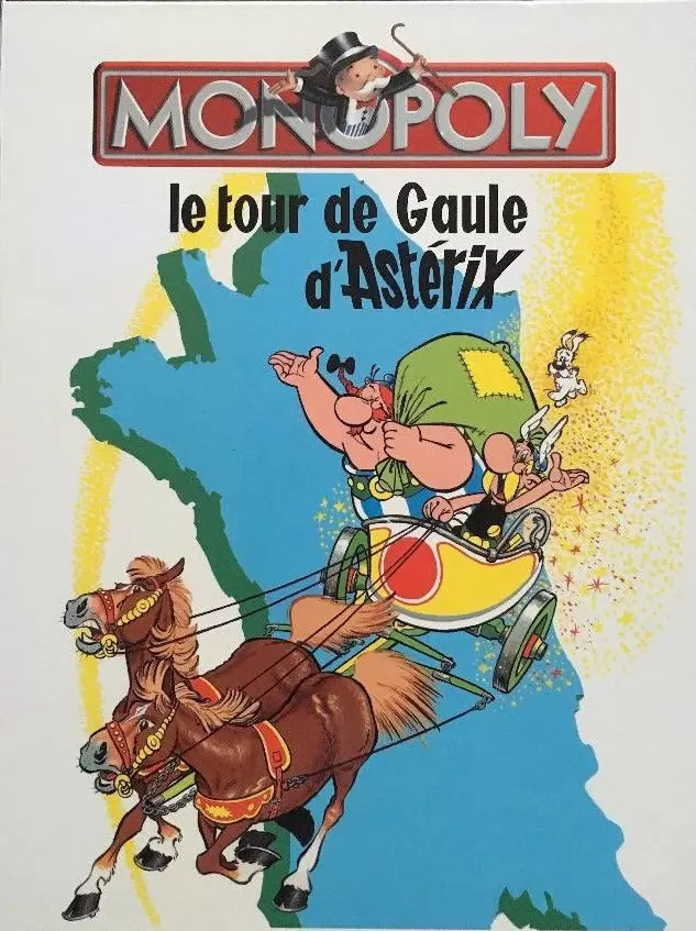 Edition Atlas - Boîtes de Jeux Astérix - Monopoly - Le Tour de Gaule