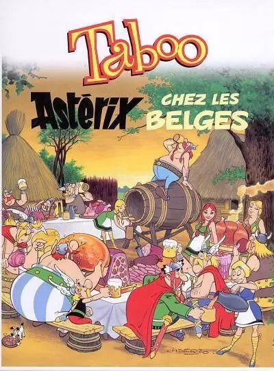 Edition Atlas - Boîtes de Jeux Astérix - Taboo - Astérix chez les Belges