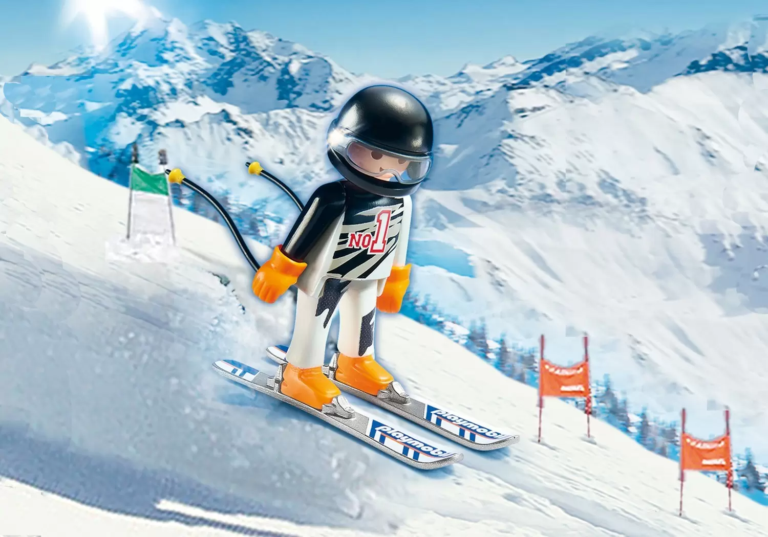 Playmobil Sports d\'hiver - Skieur Alpin