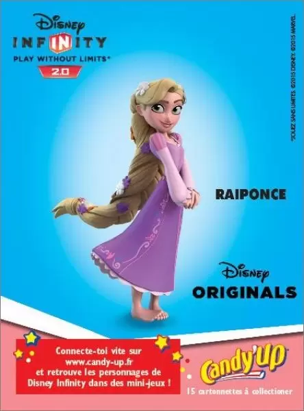 Candy\'up - Cartonnettes Disney Infinity 2.0 - Raiponce