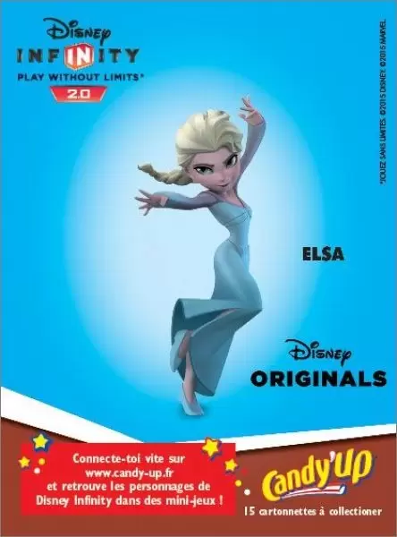 Candy\'up - Cartonnettes Disney Infinity 2.0 - Elsa