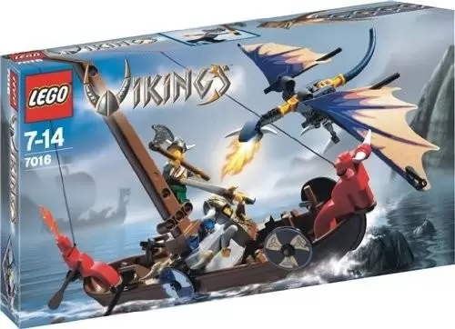 LEGO Viking - Viking Boat against the Wyvern Dragon