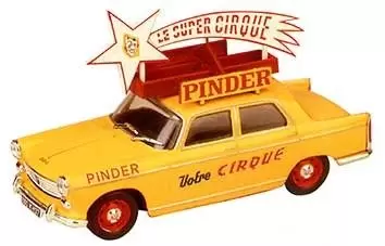 Univers du cirque Pinder-Jean Richard - La PEUGEOT 404 - 1/43