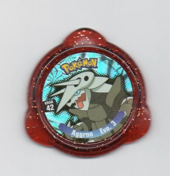 Panini - Kraks Pokémon - Aggron – Evo. 3 Orange