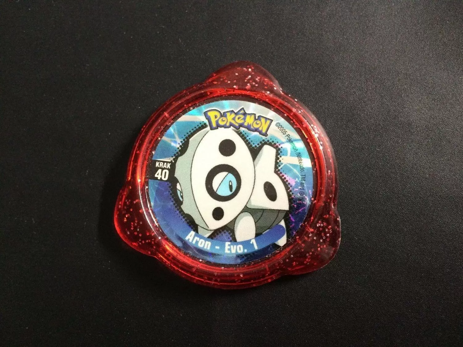 Panini - Kraks Pokémon - Aron – Evo. 1 Red