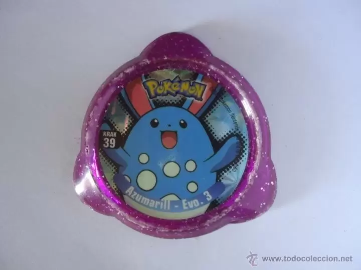 Panini - Kraks Pokémon - Azumarill – Evo. 3 Purple