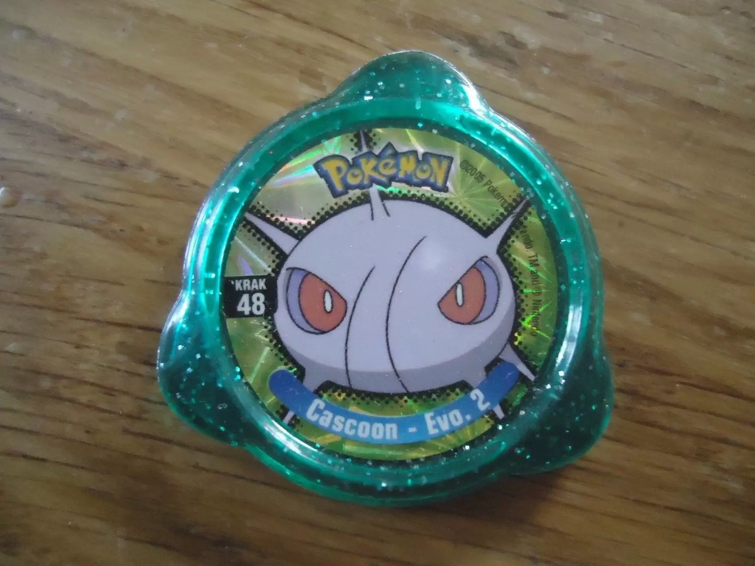 Panini - Kraks Pokémon - Cascoon – Evo. 2 Light Green