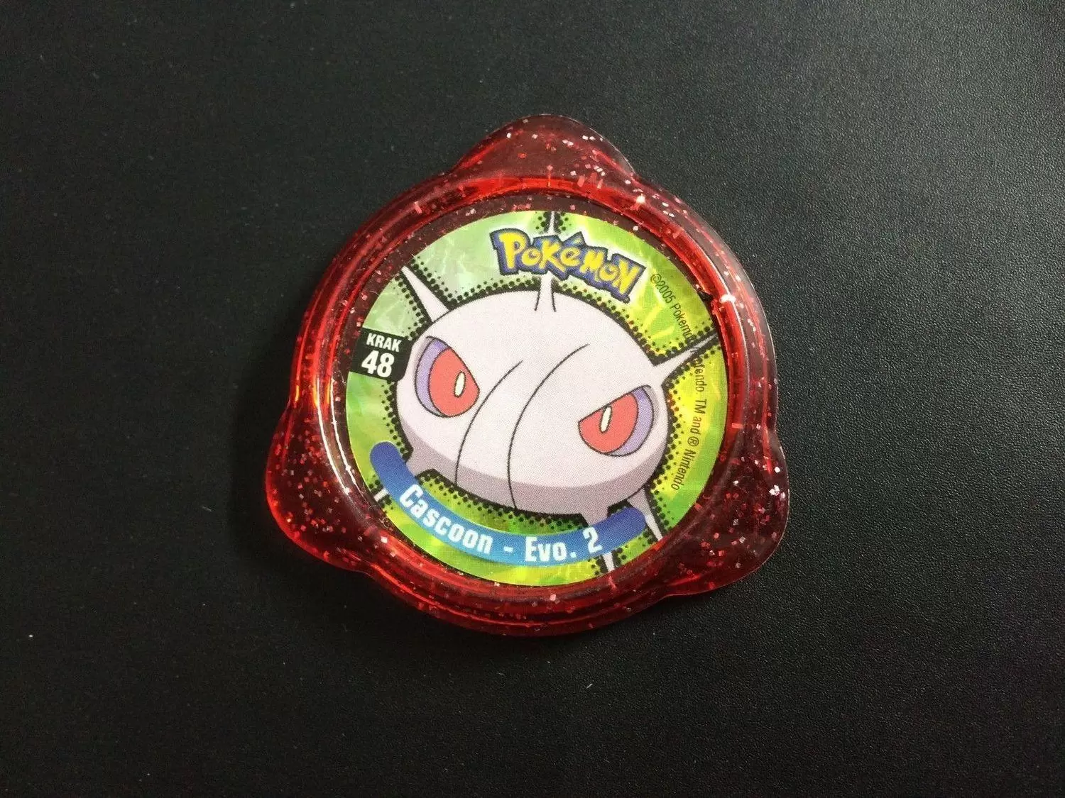 Panini - Kraks Pokémon - Cascoon – Evo. 2 Red