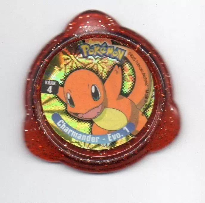 Panini - Kraks Pokémon - Charmander – Evo. 1 Orange
