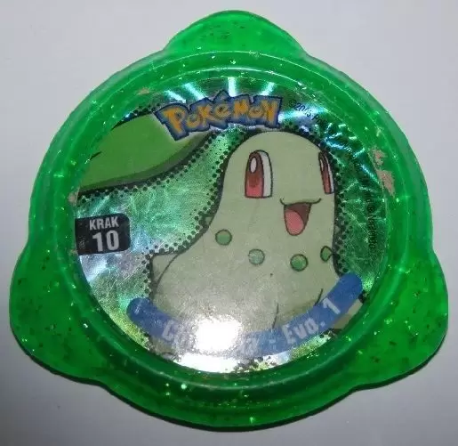 Panini - Kraks Pokémon - Chikorita – Evo. 1 Green