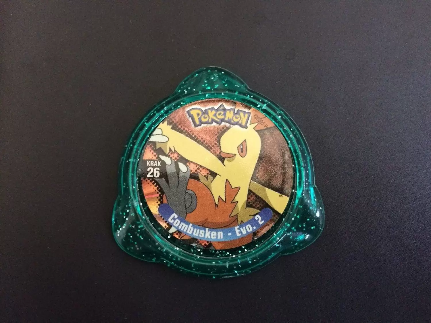 Panini - Kraks Pokémon - Combusken – Evo. 2 Dark Green
