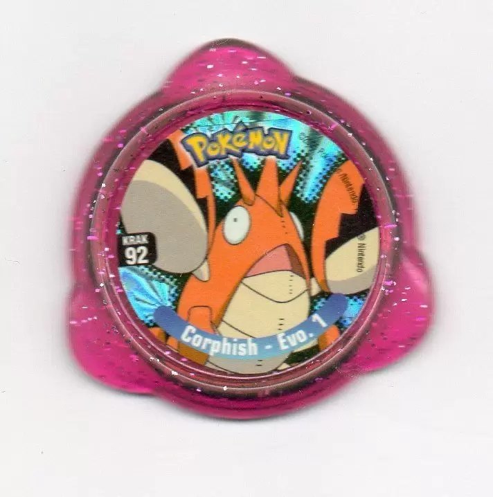 Panini - Kraks Pokémon - Corphish – Evo. 1 Pink