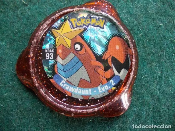 Panini - Kraks Pokémon - Crawdaunt – Evo. 2 Orange