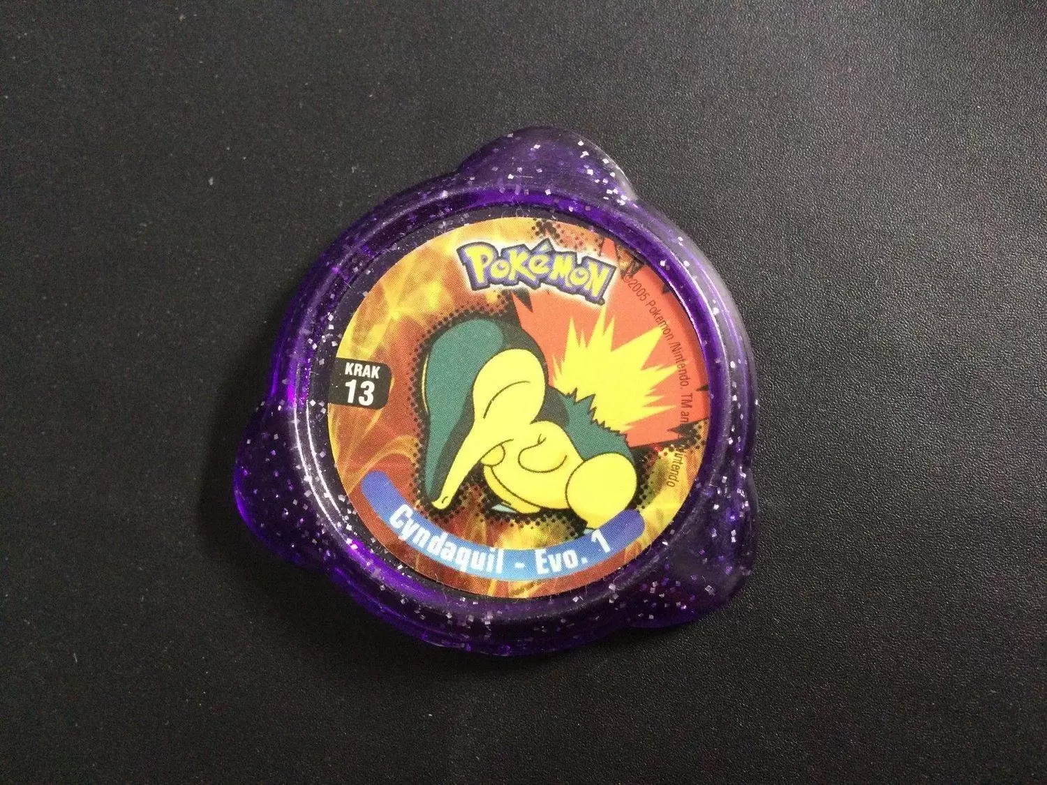 Panini - Kraks Pokémon - Cyndaquil – Evo. 1 Purple