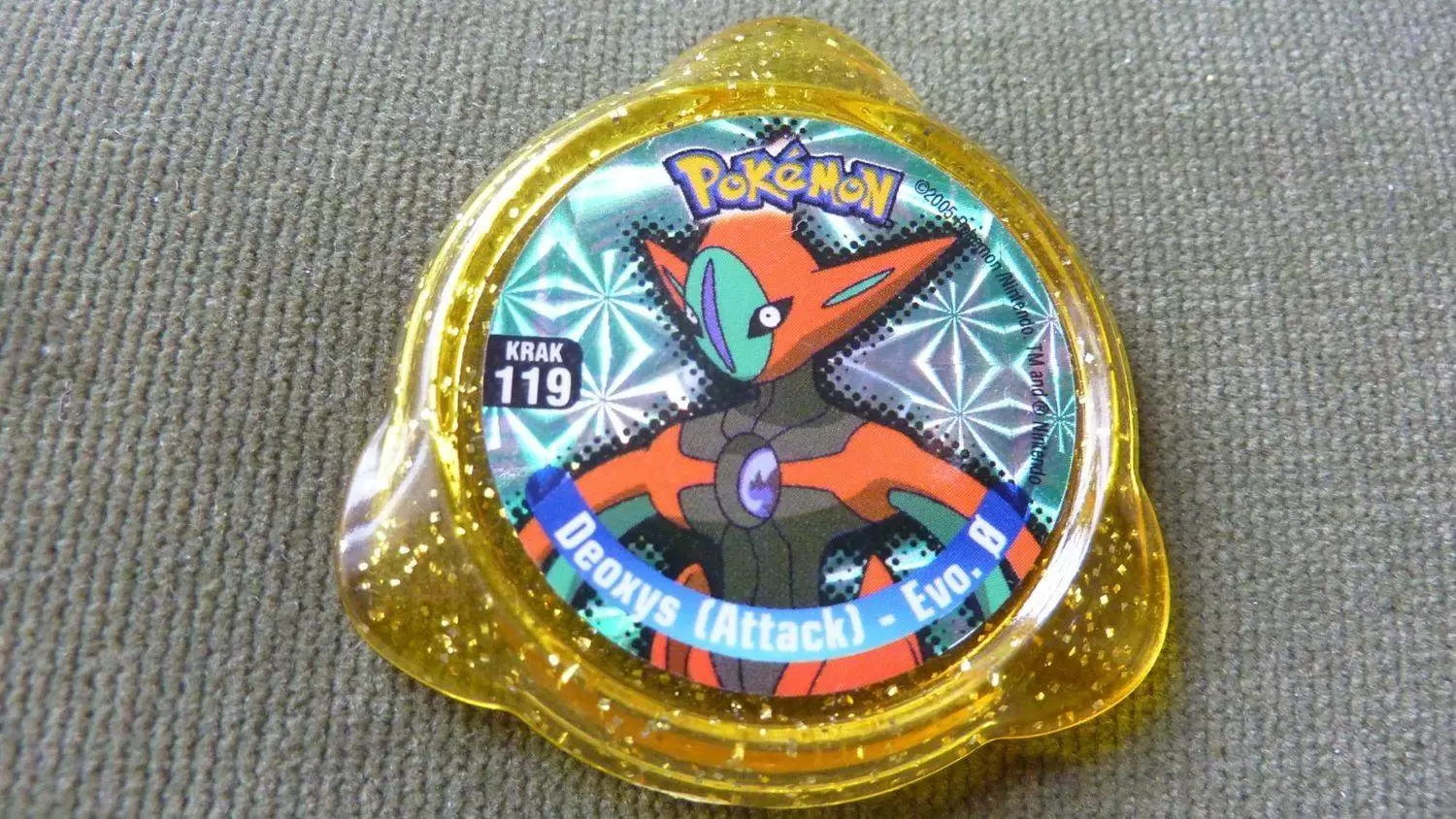 Panini - Kraks Pokémon - Deoxys (Attack) – Evo. Ø Gold