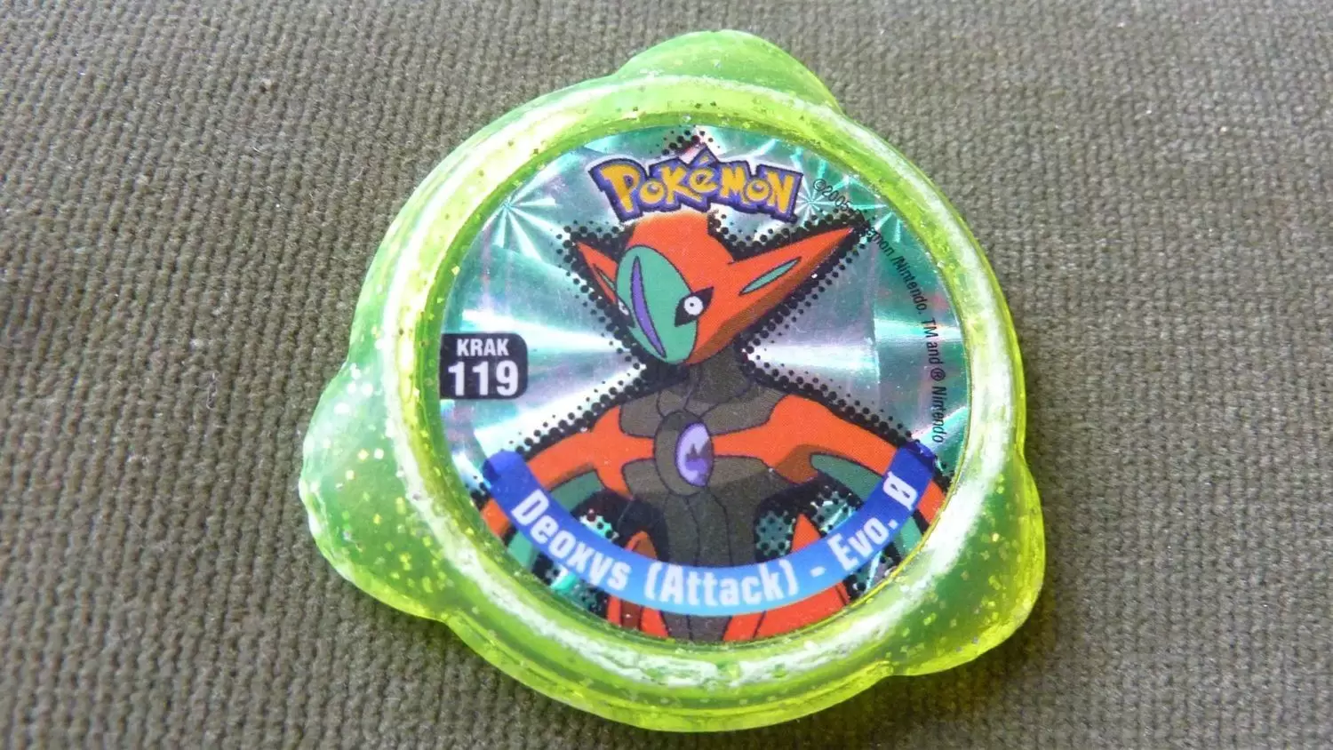 Panini - Kraks Pokémon - Deoxys (Attack) – Evo. Ø Neon