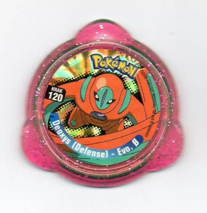Panini - Kraks Pokémon - Deoxys (Defense) – Evo. Ø Pink