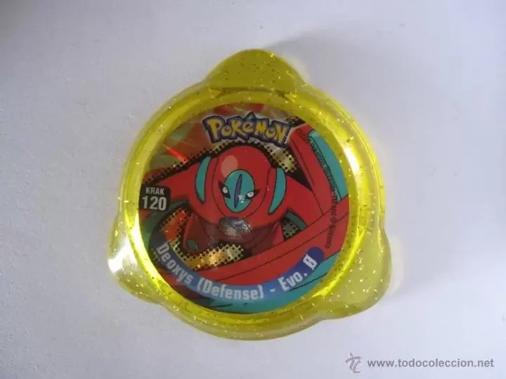 Panini - Kraks Pokémon - Deoxys (Defense) – Evo. Ø Yellow