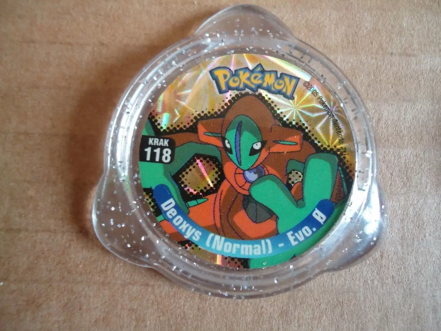 Panini - Kraks Pokémon - Deoxys (Normal) – Evo. Ø Clear
