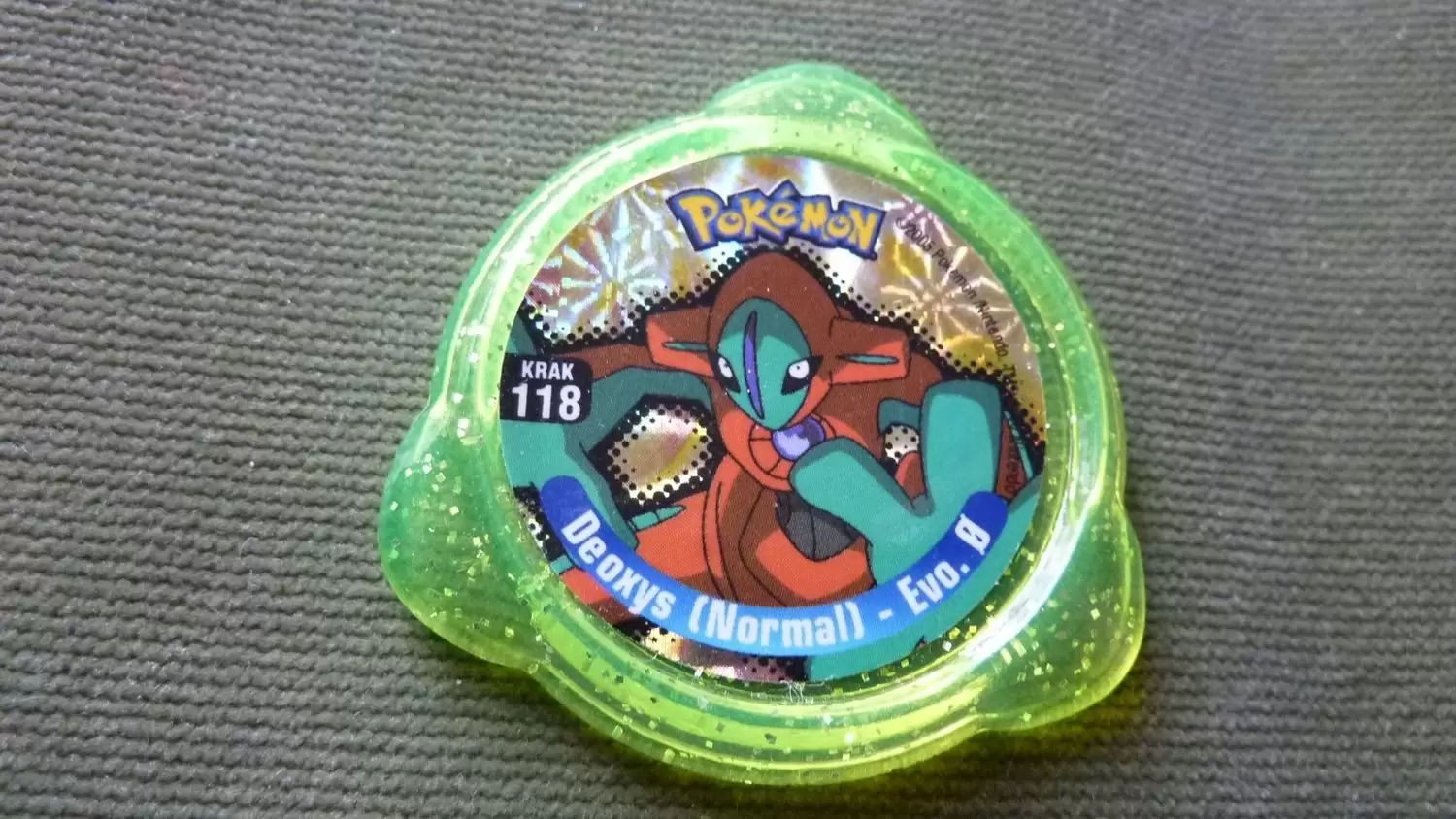 Panini - Kraks Pokémon - Deoxys (Normal) – Evo. Ø neon