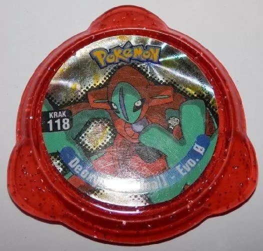 Panini - Kraks Pokémon - Deoxys (Normal) – Evo. Ø Red
