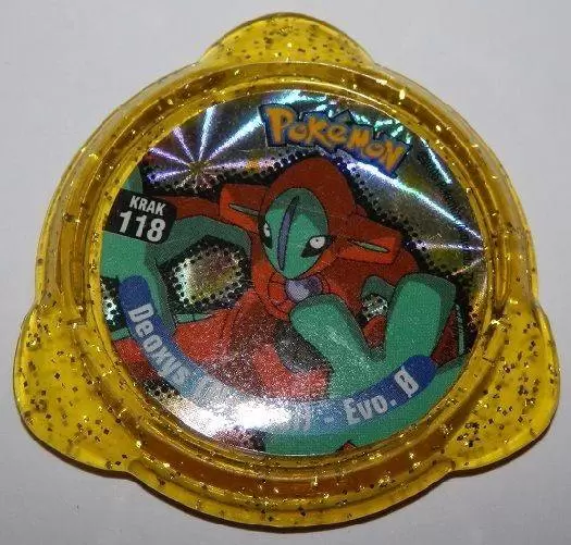 Panini - Kraks Pokémon - Deoxys (Normal) – Evo. Ø Yellow