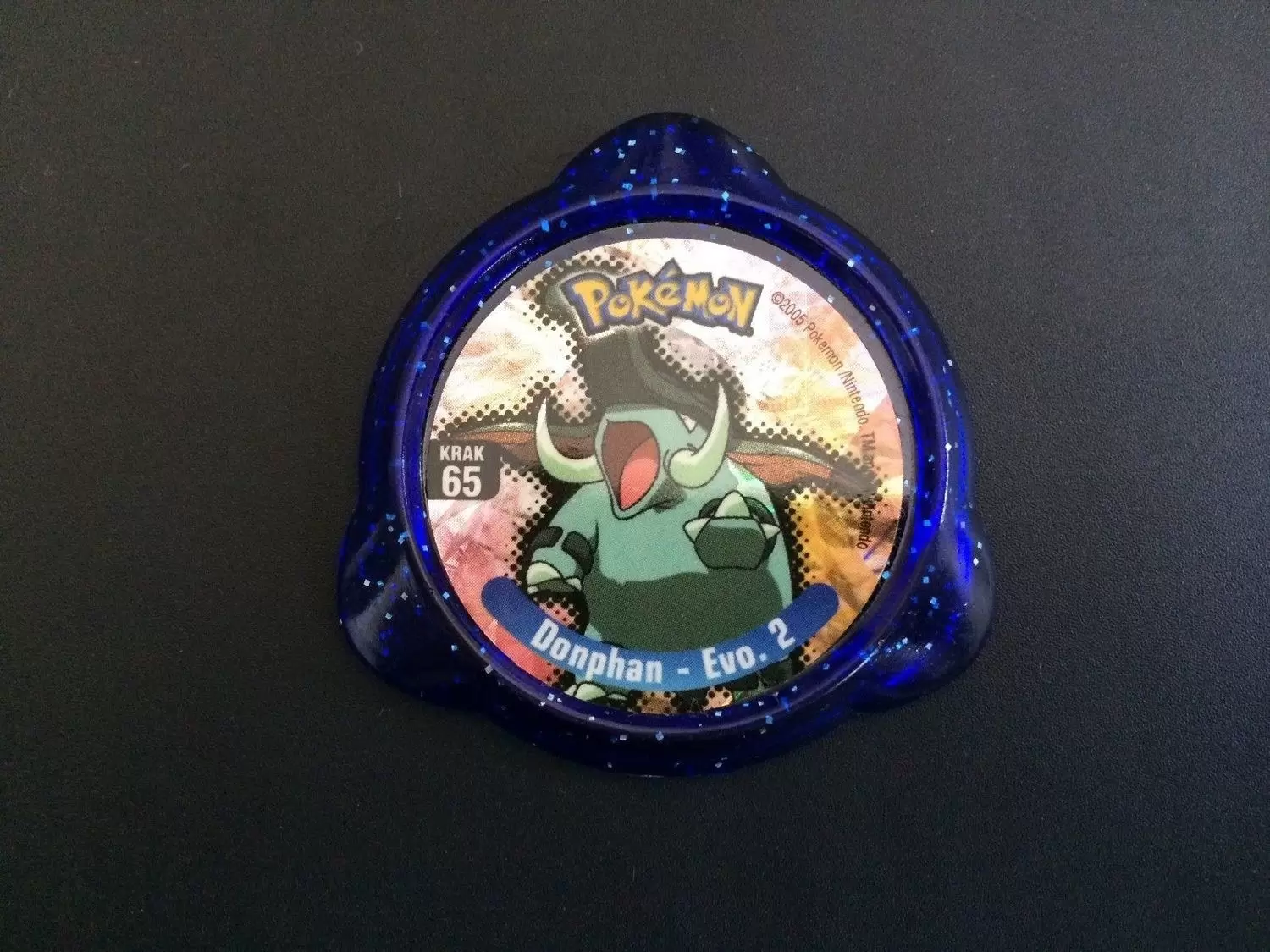 Panini - Kraks Pokémon - Donphan – Evo. 2 Blue