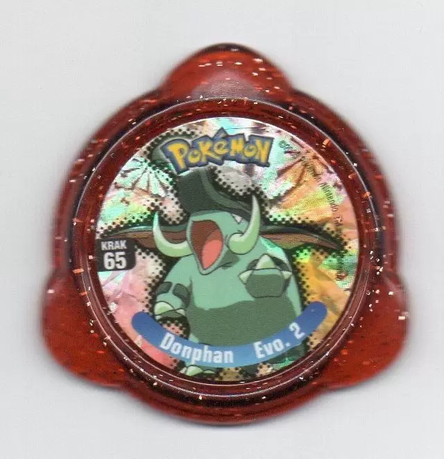 Panini - Kraks Pokémon - Donphan – Evo. 2 Orange