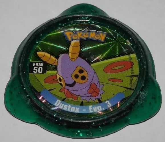Panini - Kraks Pokémon - Dustox – Evo. 3 Green