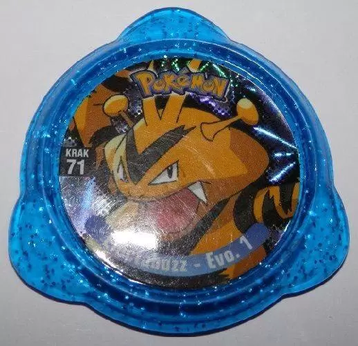 Panini - Kraks Pokémon - Electabuzz – Evo. 1 Blue