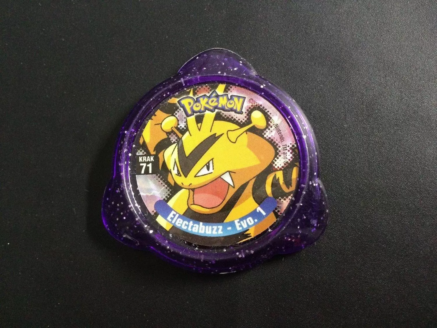 Panini - Kraks Pokémon - Electabuzz – Evo. 1 Purple