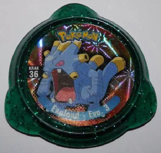 Panini - Kraks Pokémon - Exploud – Evo. 3 Dark Green