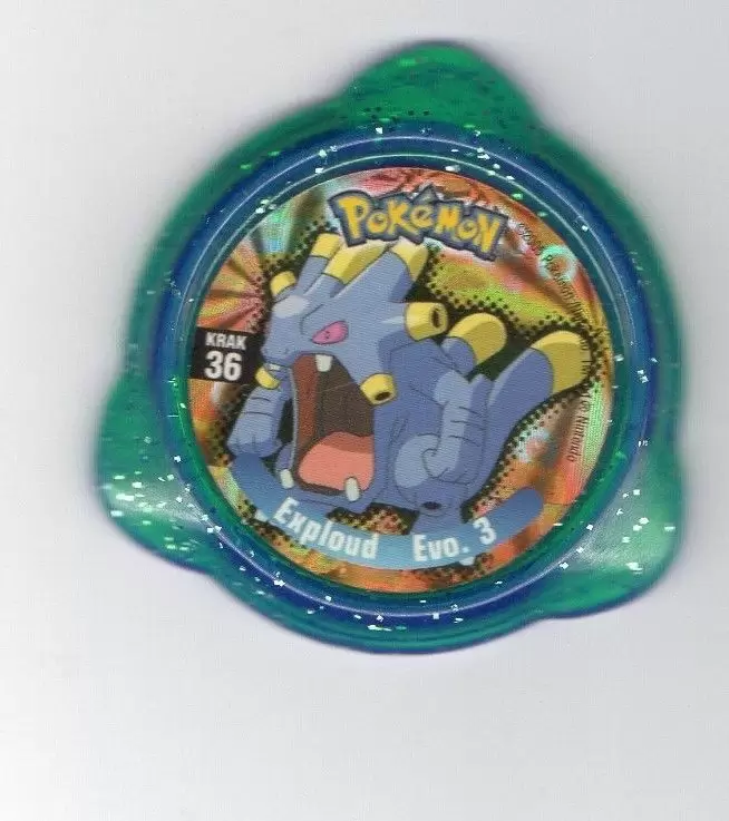 Panini - Kraks Pokémon - Exploud – Evo. 3 Light Green