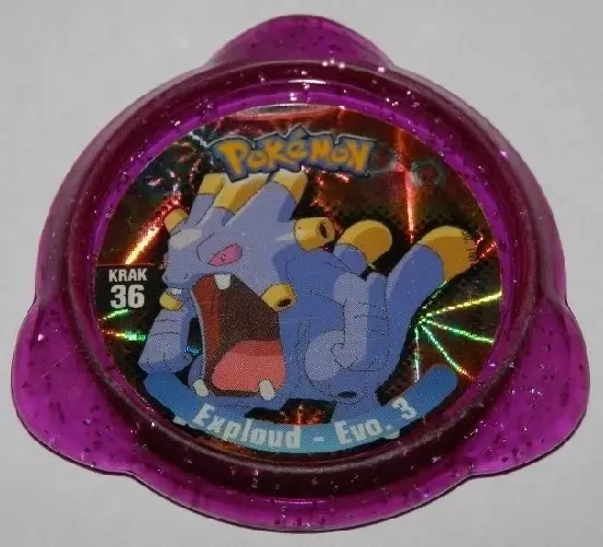 Panini - Kraks Pokémon - Exploud – Evo. 3 Purple