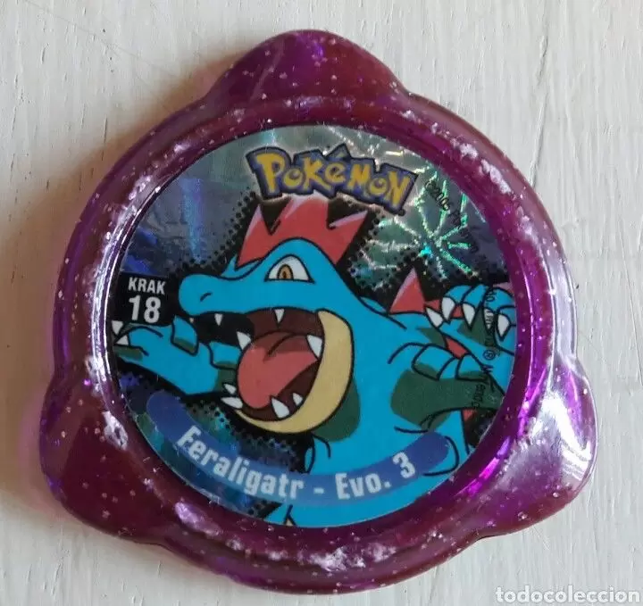 Panini - Kraks Pokémon - Feraligatr – Evo. 3 Purple