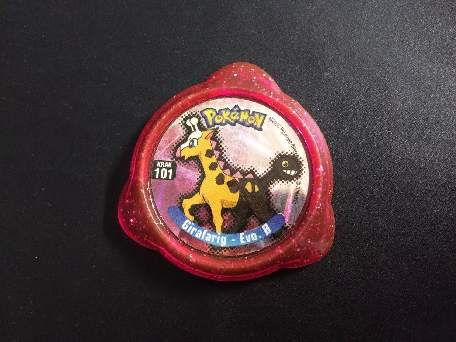 Panini - Kraks Pokémon - Girafig – Evo. Ø Pink