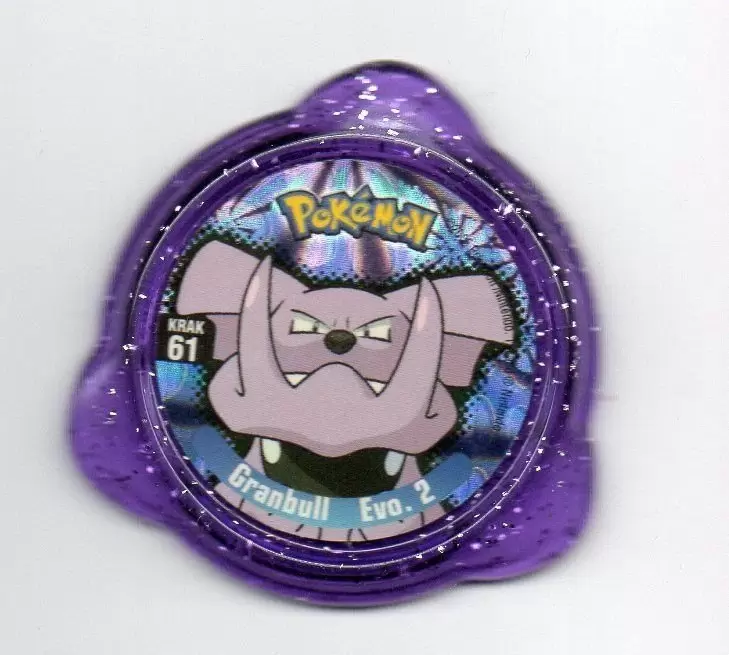Panini - Kraks Pokémon - Granbull – Evo. 2 Purple
