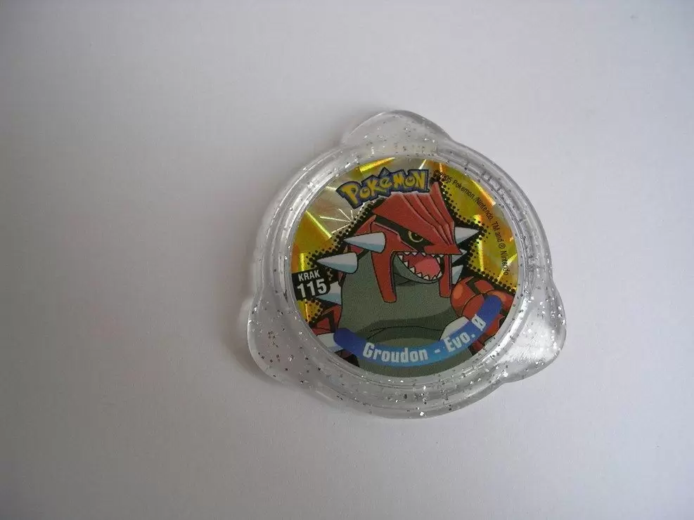 Panini - Kraks Pokémon - Groudon – Evo. Ø Clear