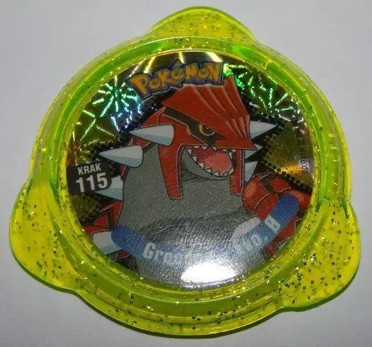 Panini - Kraks Pokémon - Groudon – Evo. Ø Light Green