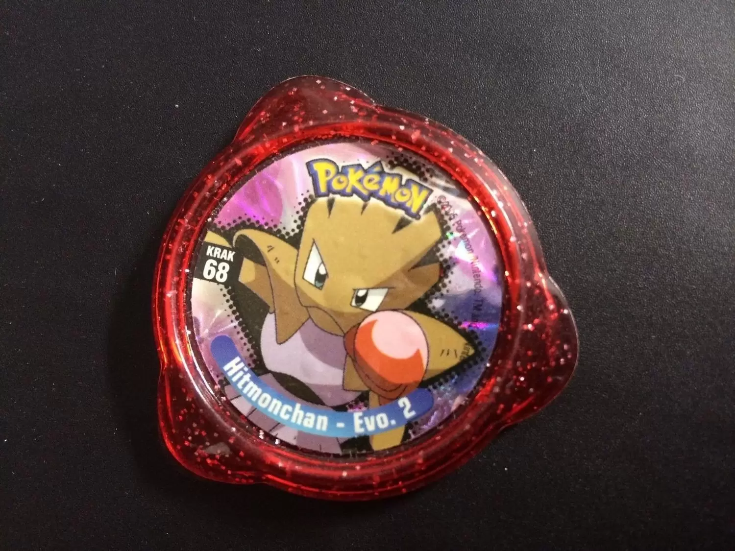 Panini - Kraks Pokémon - Hitmonchan – Vol. 2 Red