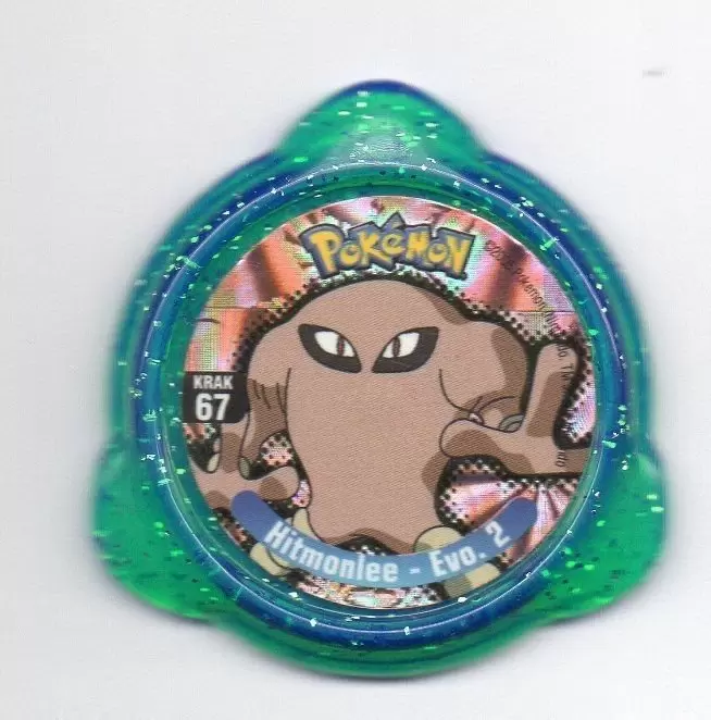 Panini - Kraks Pokémon - Hitmonlee – Evo. 2 Light Green