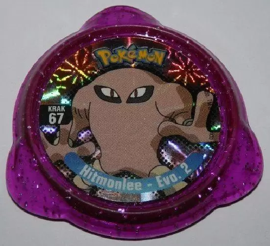 Panini - Kraks Pokémon - Hitmonlee – Evo. 2 Purple