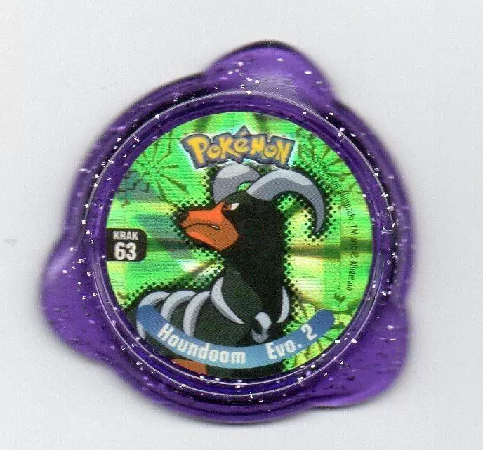 Panini - Kraks Pokémon - Houndoom – Evo. 2 Purple