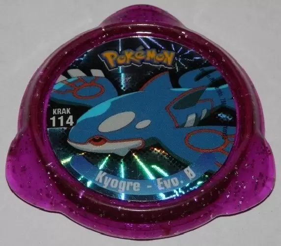Panini - Kraks Pokémon - Kyogre – Evo. Ø Purple